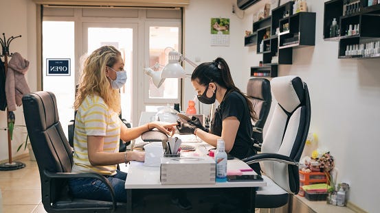 Nail salons to be included in Phase 3 reopening