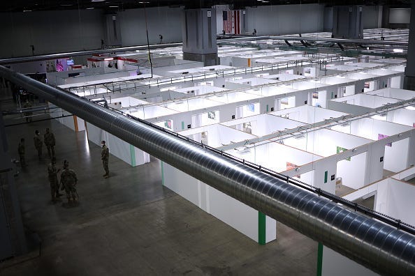 Coronavirus testing facility DC