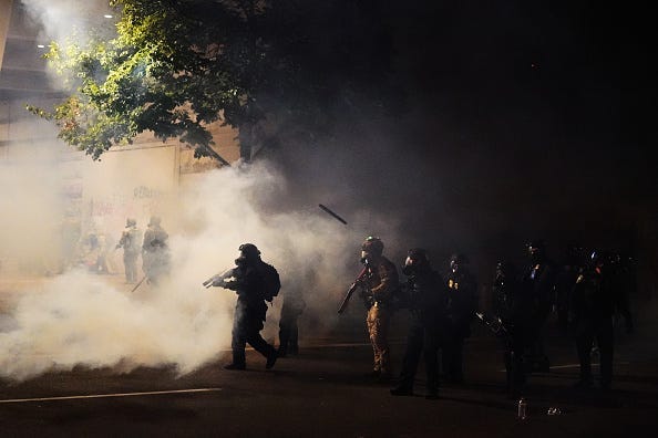 Feds Attempt To Intervene After Weeks Of Violent Protests In Portland