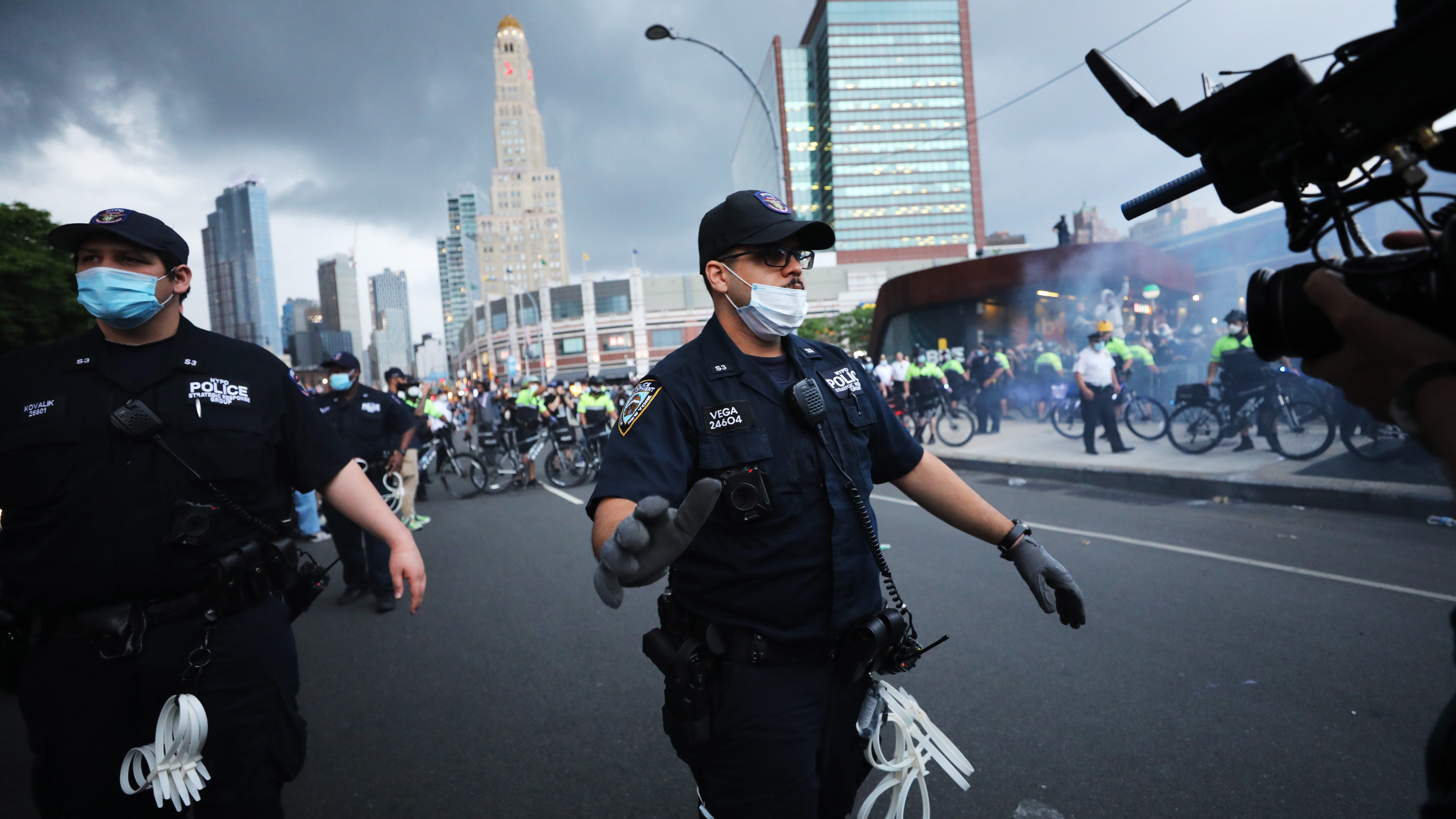 3 face federal charges in Molotov cocktail attacks on NYPD