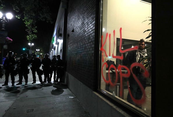 George Floyd protest Oakland