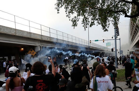 George Floyd protest Miami