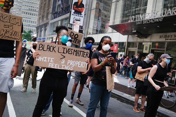 George Floyd protest New York City