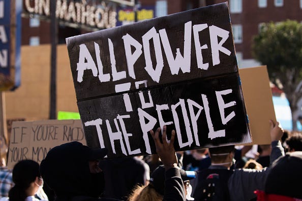Black Lives Matter protest Los Angeles