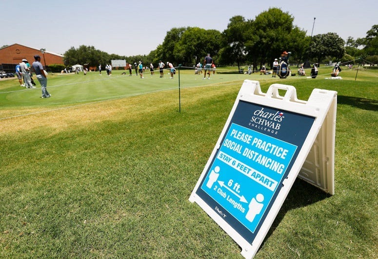 The PGA getting underway in Texas