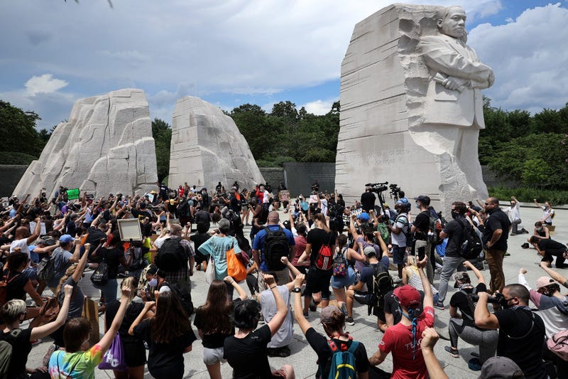 DC's Juneteenth march to the Martin Luther King, Jr. Memorial