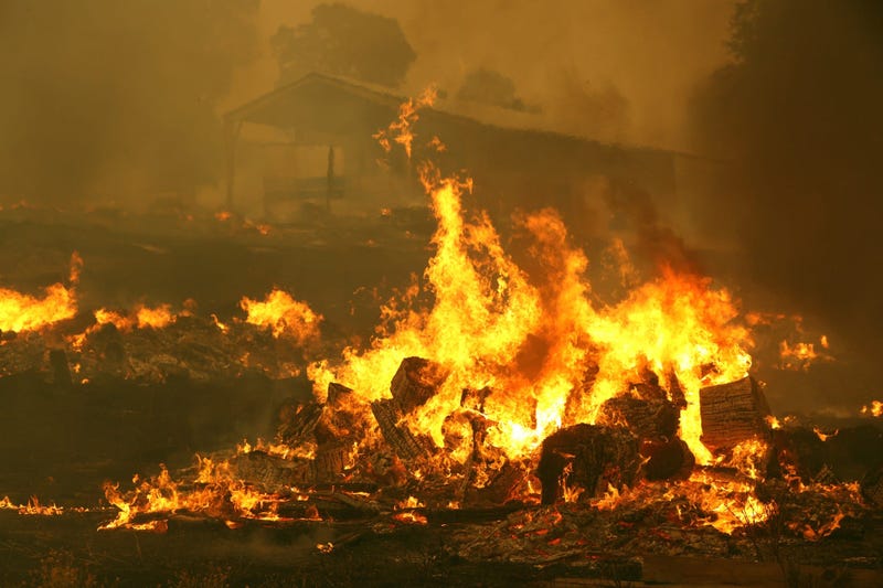 National Guard Versus California Fires, Getty Images