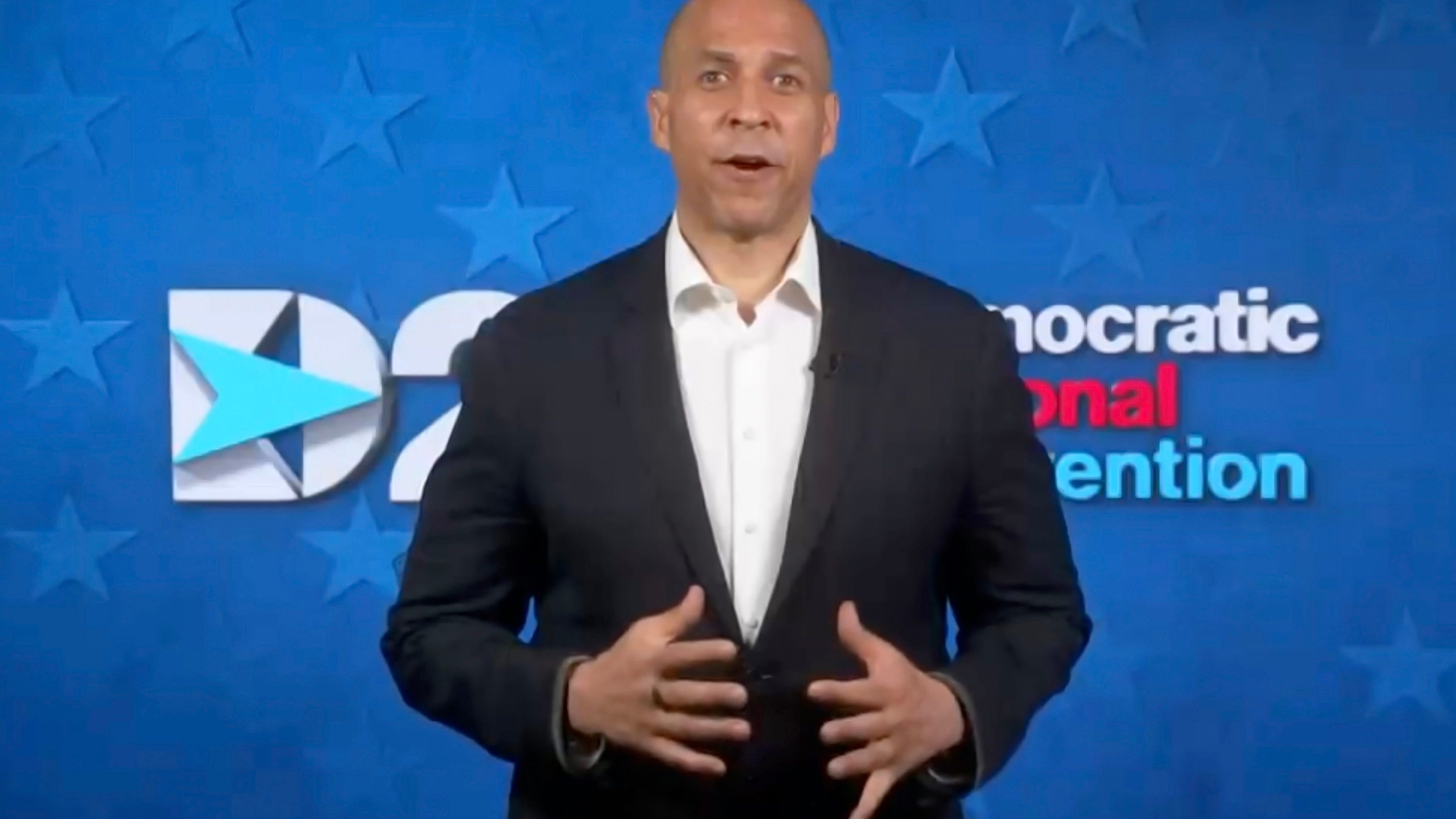WATCH: Cory Booker's DNC speech, says Trump 'has failed us'