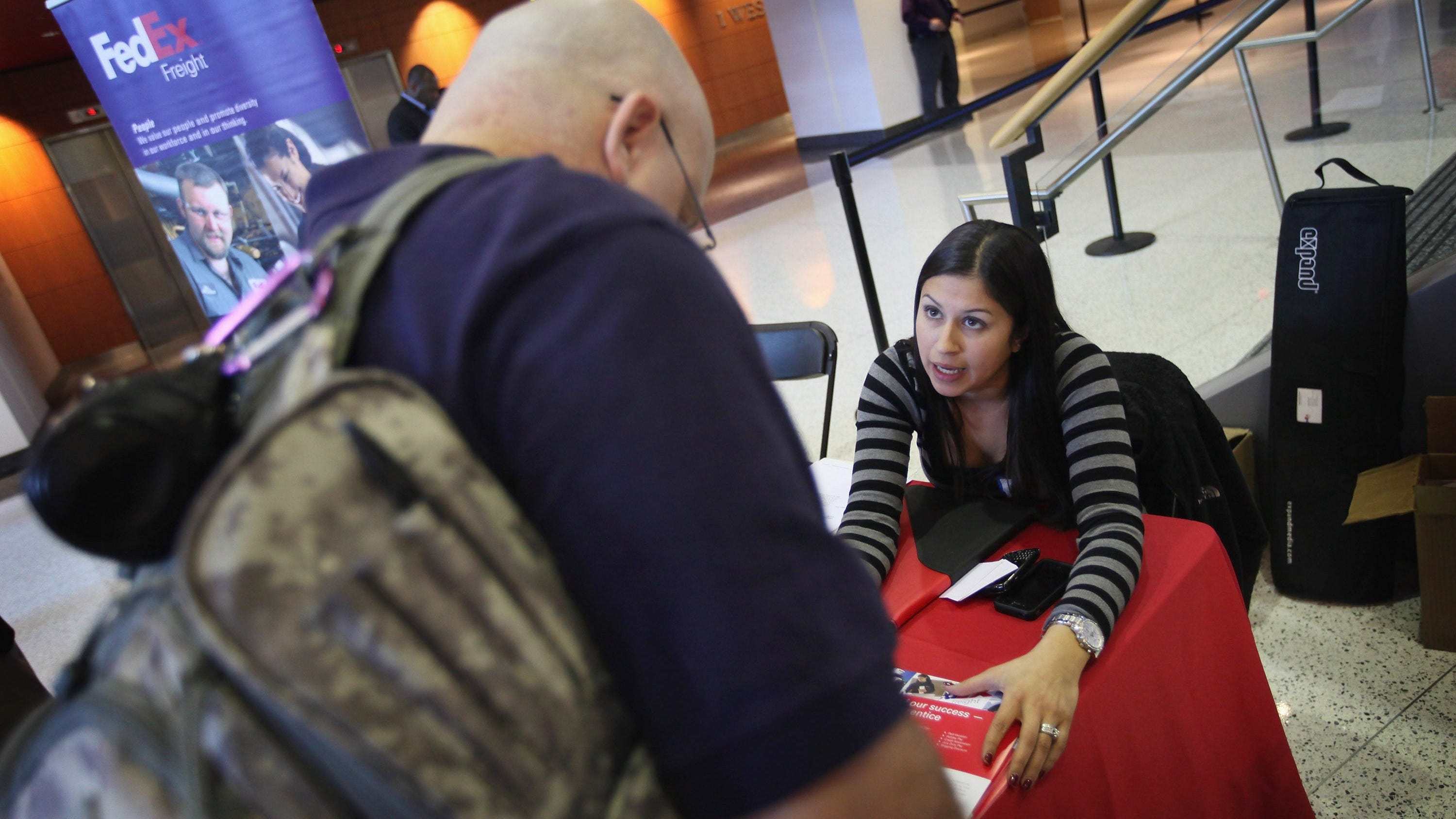 Are you in the best or worst state for veteran hiring?