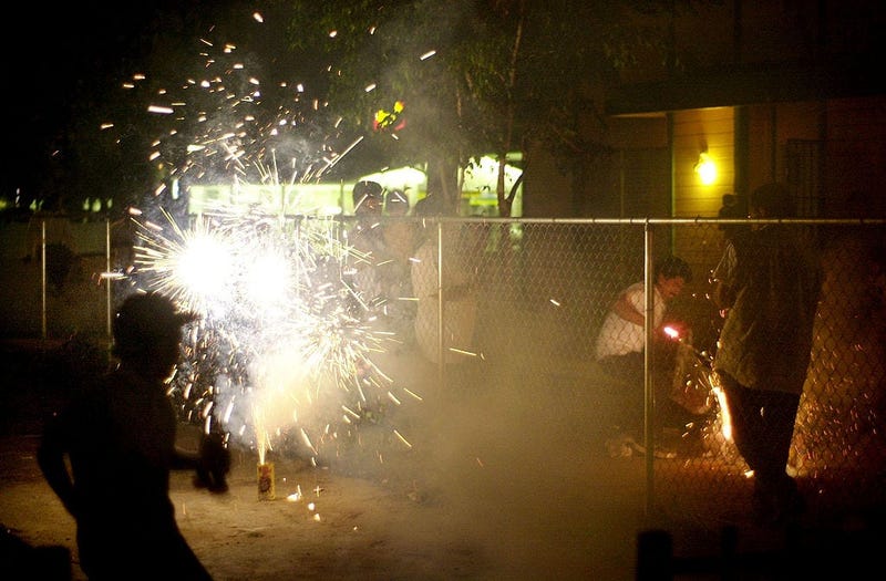 At-home fireworks