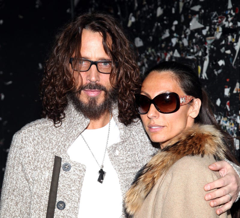 Chris Cornell and Vicky Cornell 