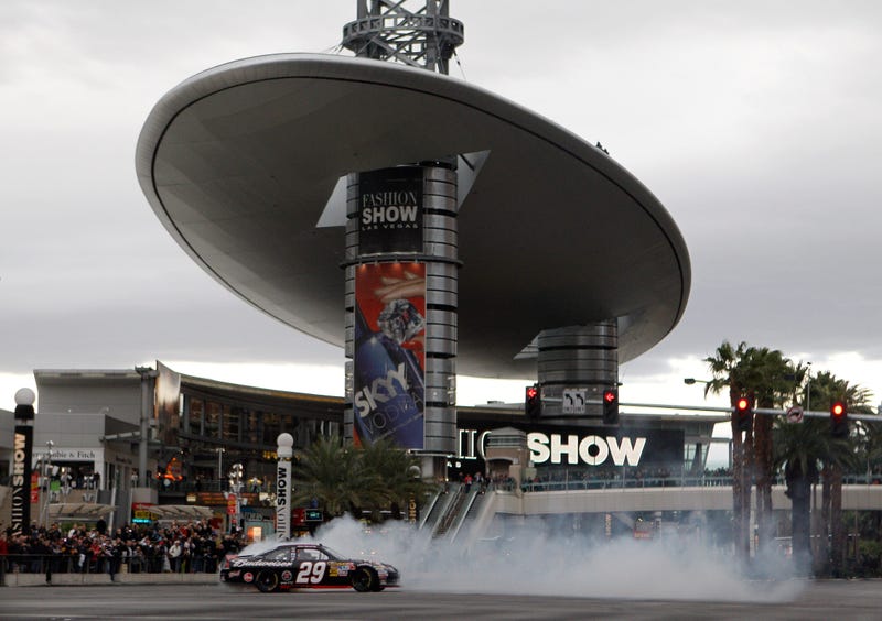 Exterior shot of the Fashion Show Mall
