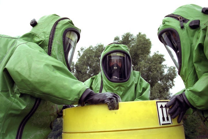hazmat suit guys
