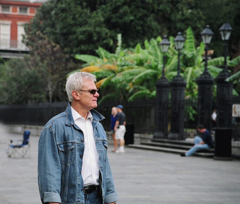 Man in Jackson Square