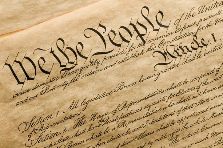 United States Constitution - Getty Images