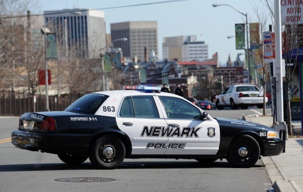 Newark Police Car