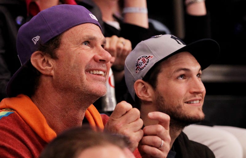 Chad Smith and John Frusciante
