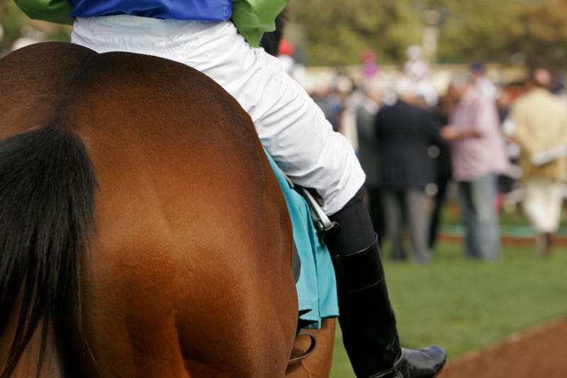 Jocky Riding a Horse