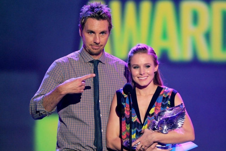 Kristen Bell and Dax Shepard let their daughters drink non alcoholic beer