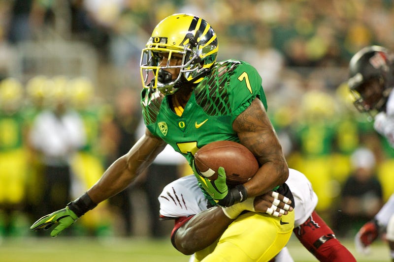 Keanon Lowe #7 of the Oregon Ducks, 2012
