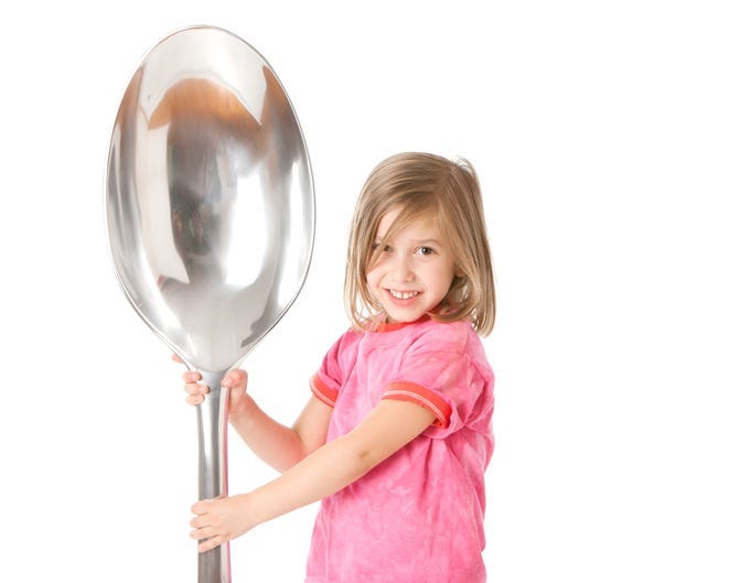 giant spoon