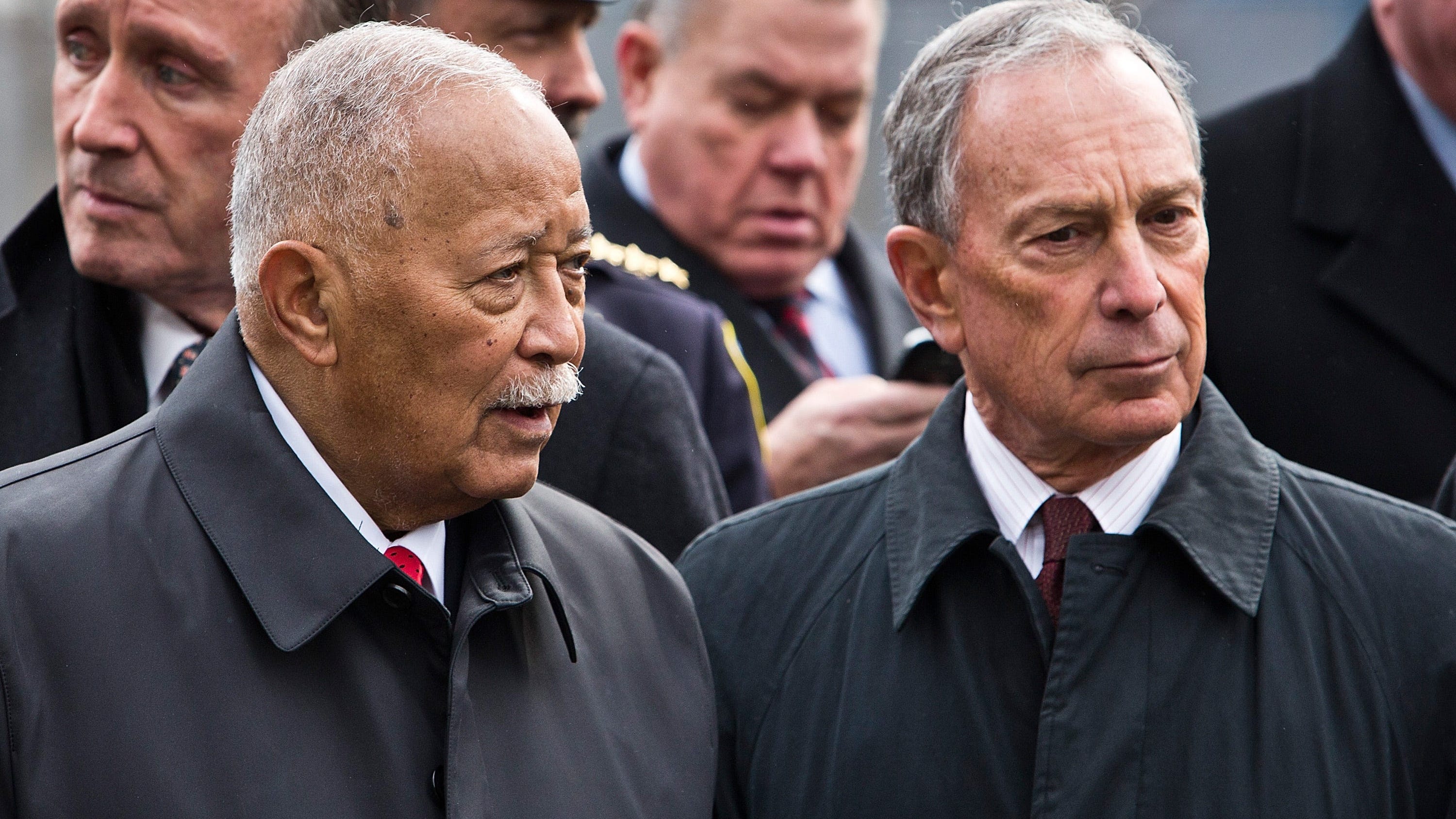 Former NYC mayor David Dinkins endorses Bloomberg for president