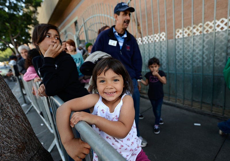 Homeless Children Los Angeles (GETTY)