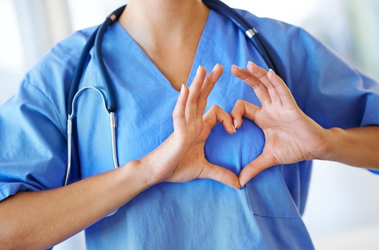 Nurse, Heart, Heart Hands