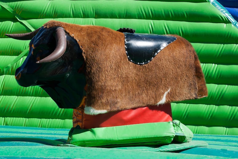 Mechanical Bull, Inflatables, Amusement Park