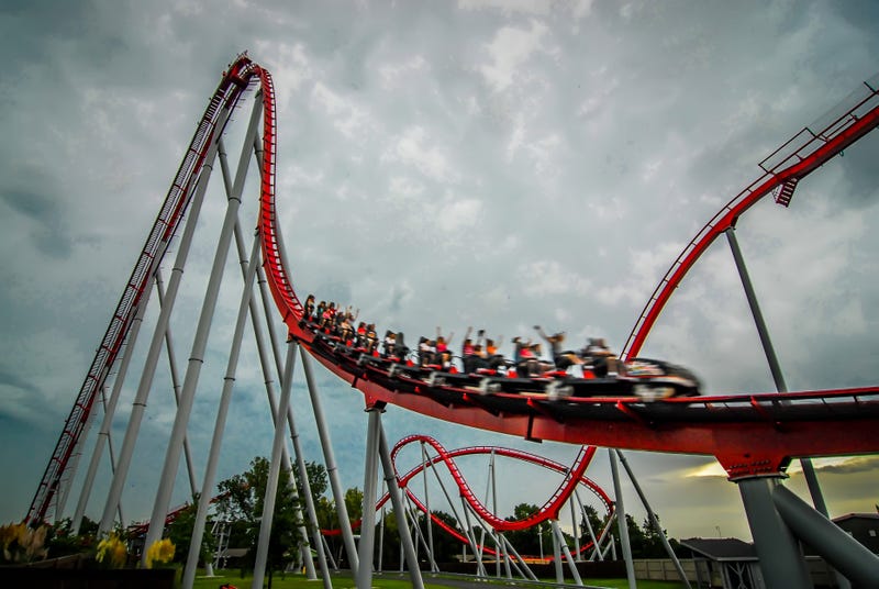 roller coaster amusement park ride