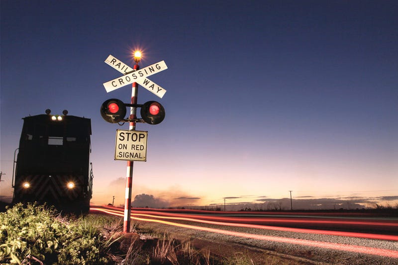 Rural Train Crosssing