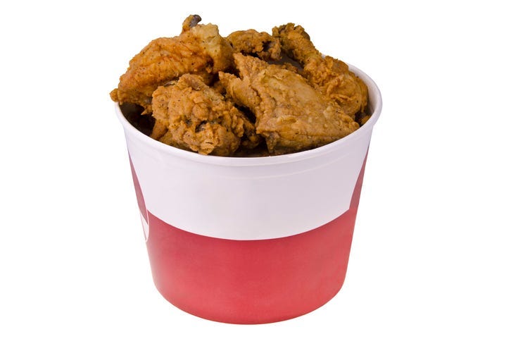 Bucket of Fried Chicken