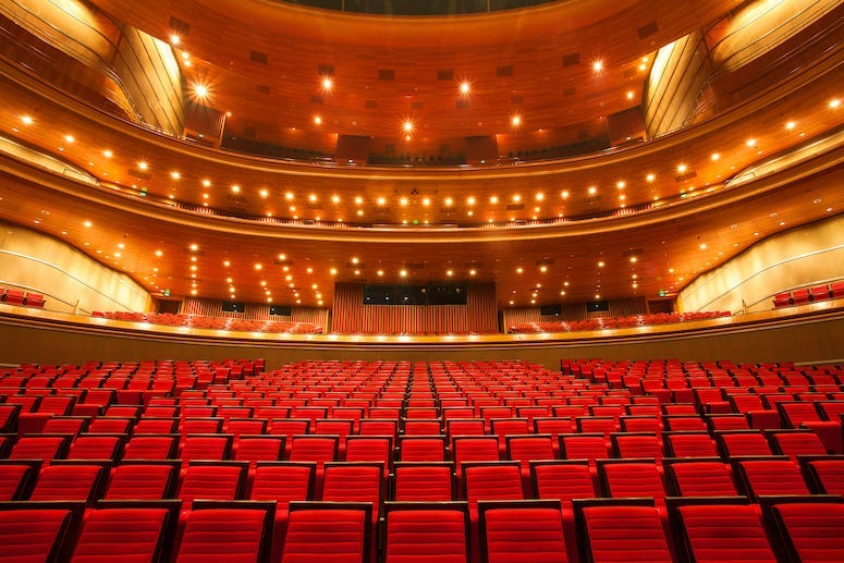 Theater, Opera House, Empty, Seats