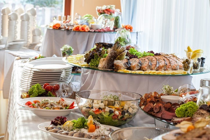 wedding food