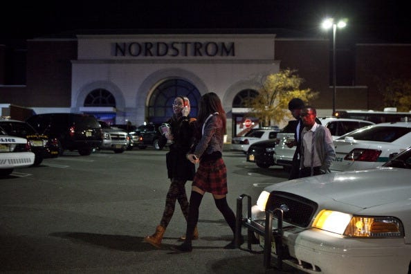 The Garden State Plaza mall in Paramus