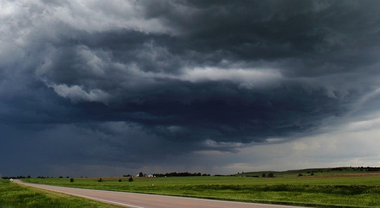 Potential risk for thunderstorms in Sedgwick County