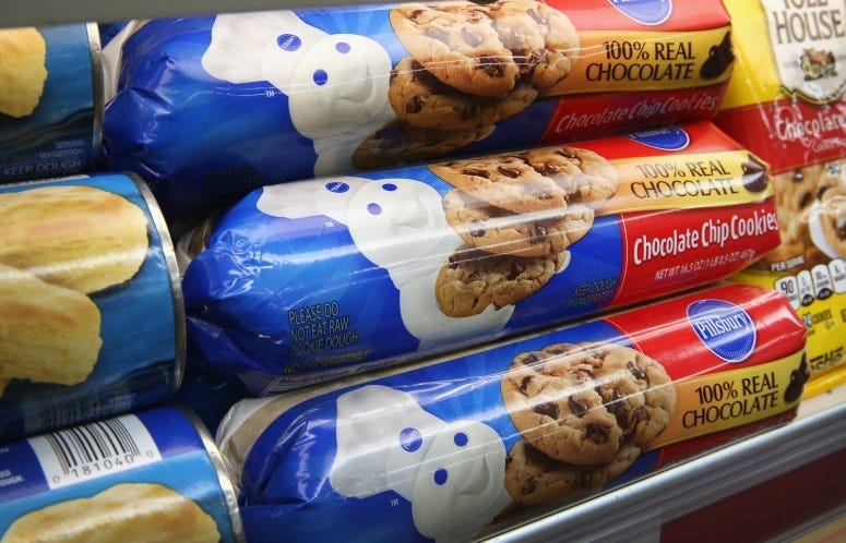 Pillsbury tweaks formula to make cookie dough safe to eat