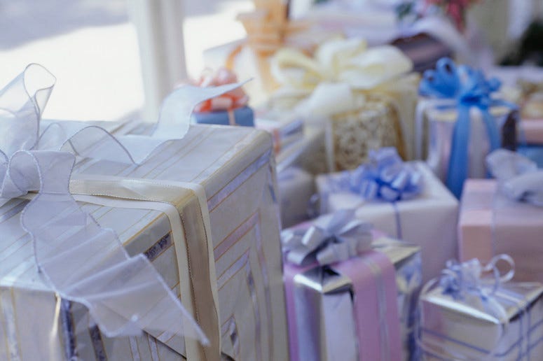 Wedding, Gifts, Presents, Table