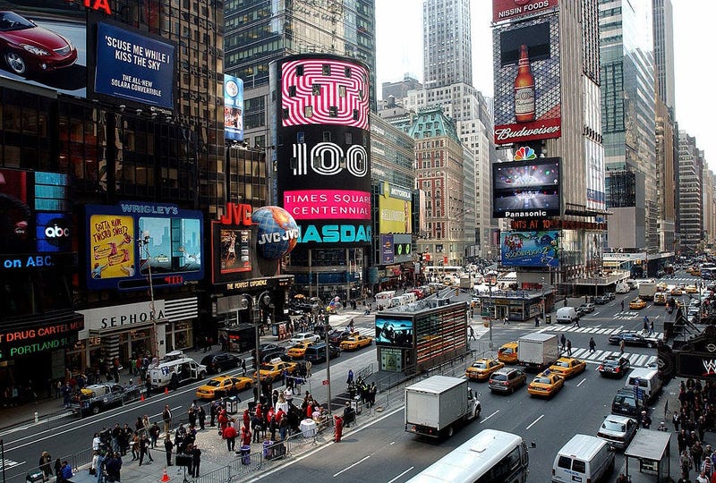 Times Square (GETTY)