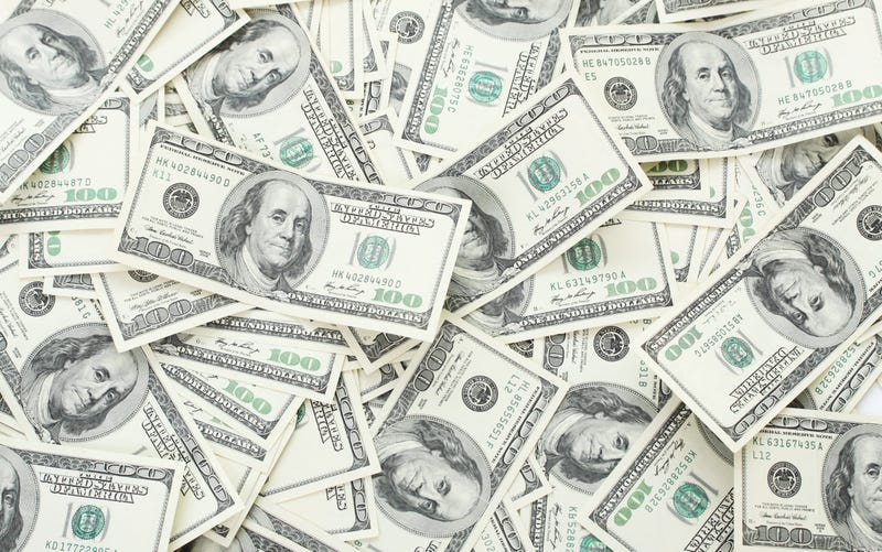 A big pile of money