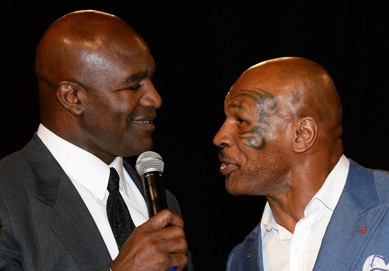 Evander Holyfield Mike Tyson