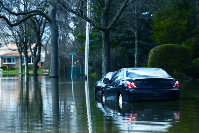 Cars in Flood Water