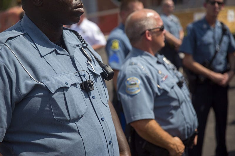 body camera on police officer