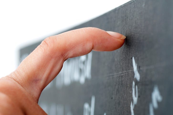 chalkboard