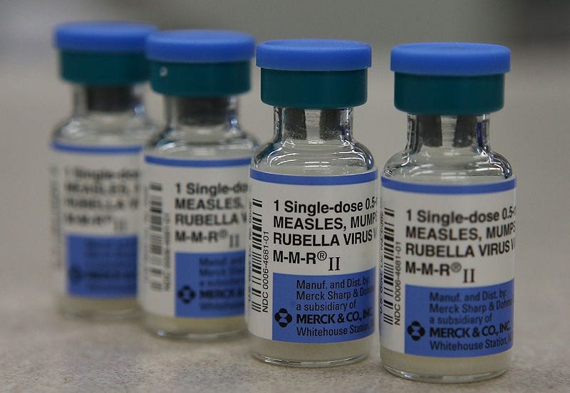 measles, mumps and rubella vaccine