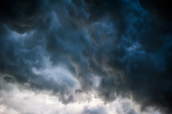 Winter Storm Clouds