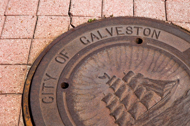 City of Galveston Man Hole Cover 