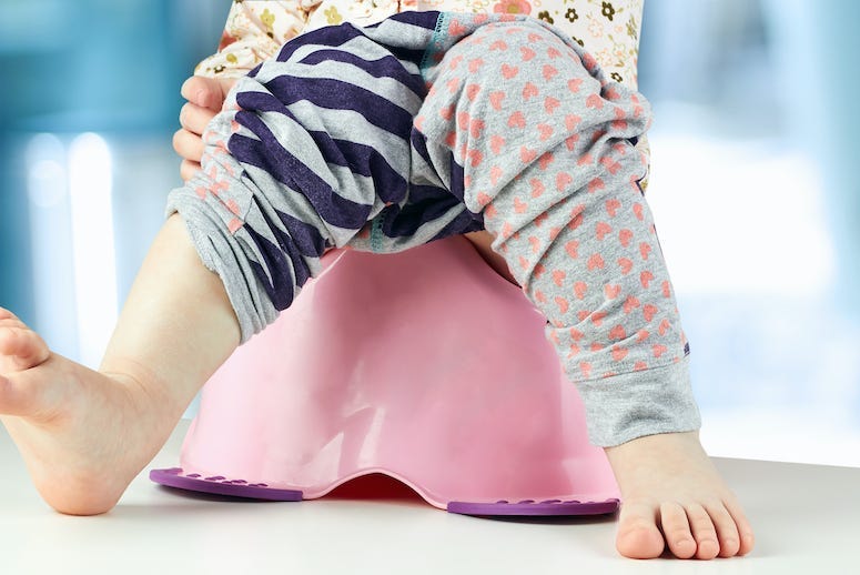 Potty Training, Legs, Child, Chamber Pot