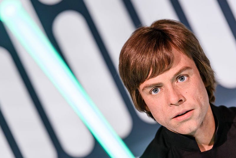 Wax Figurine of Luke Skywalker