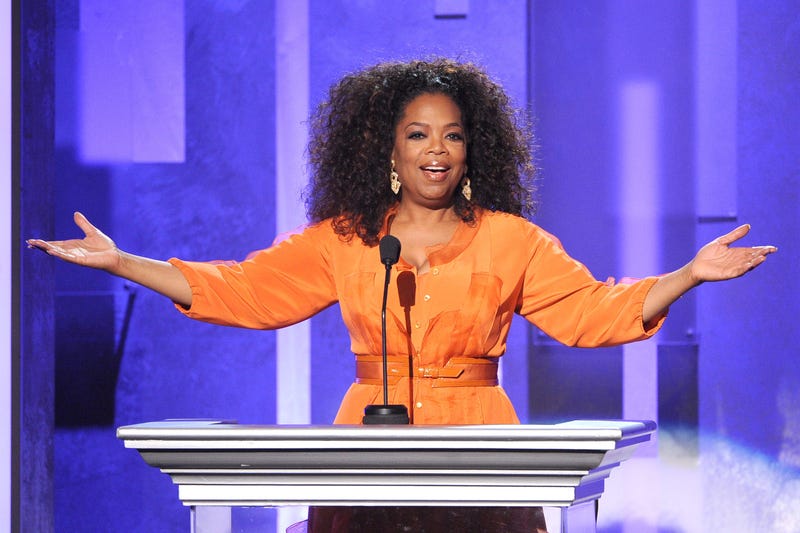 Oprah says she had nothing to do with the royal couples decision.